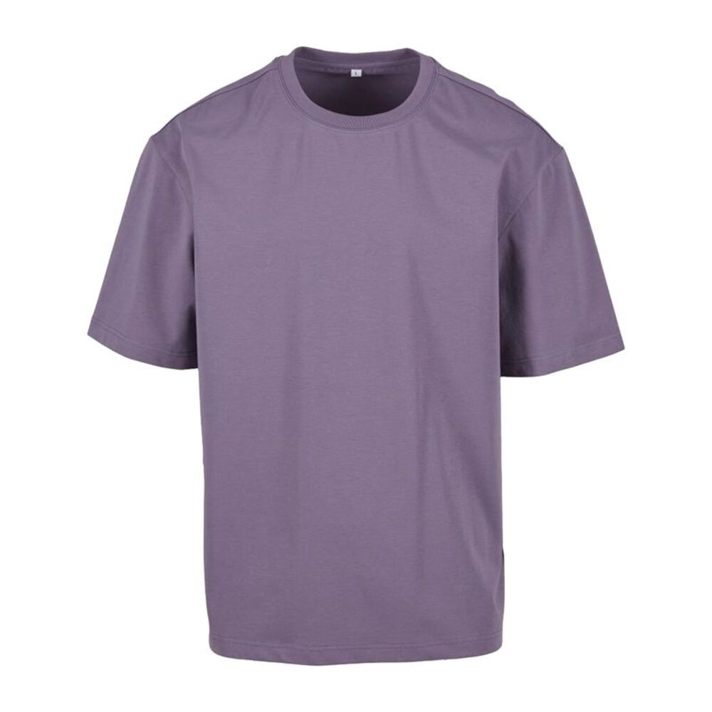 Build Your Brand Mens Sorona Loose Fit T-Shirt / Dusty Purple